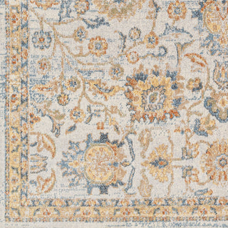 Lillian LLL-2327 Yellow Multi Machine Woven 2' x 3' Rug