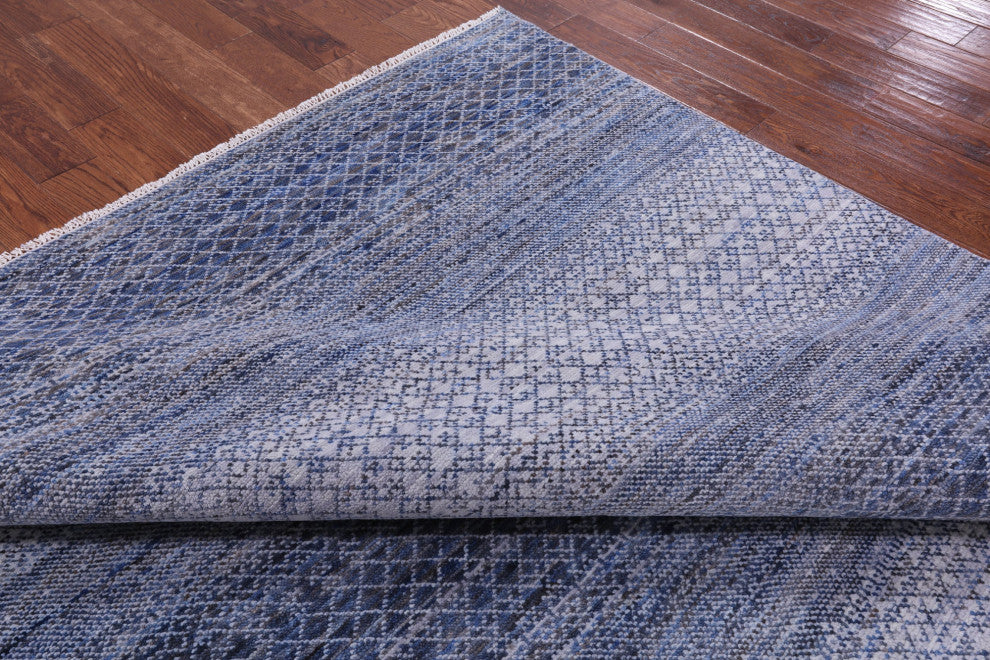 Savannah Grass Handmade Wool Rug 7' 8" X 10' 7" - Q13259