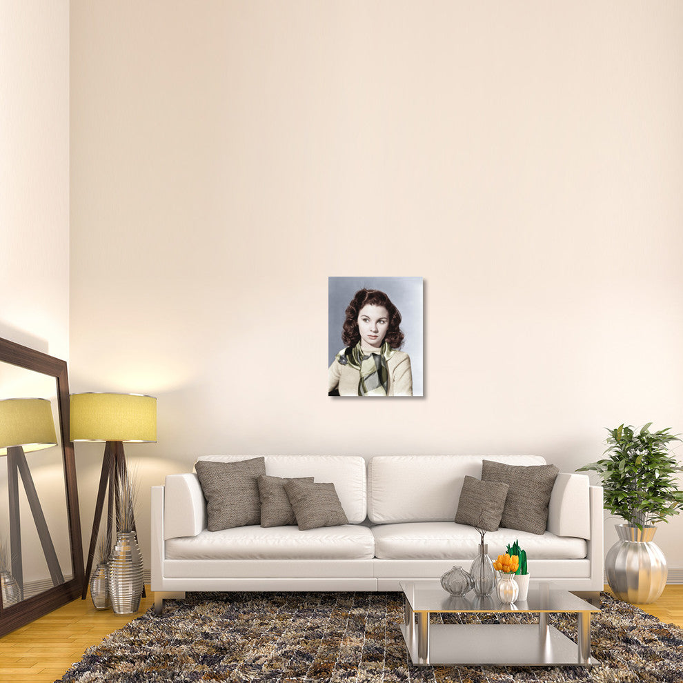 "Jean Simmons" Stretched Canvas Giclee by Hollywood Photo Archive, 24"x30"