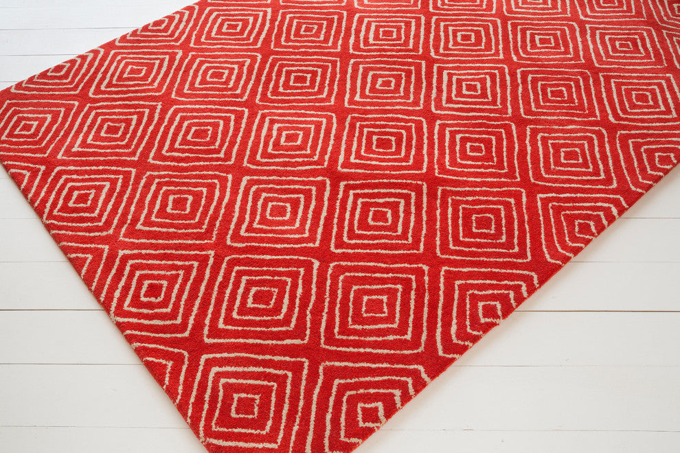 Allie Contemporary Area Rug, 5'x7'6"