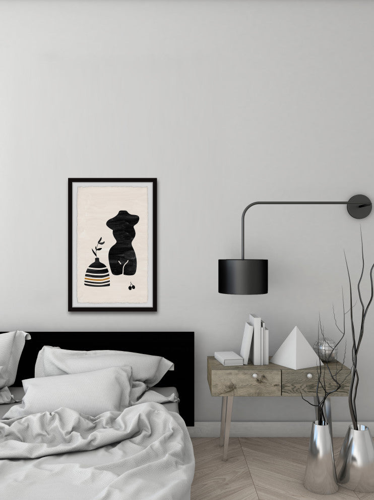 "Love of Nobody" Framed Painting Print, 8x12