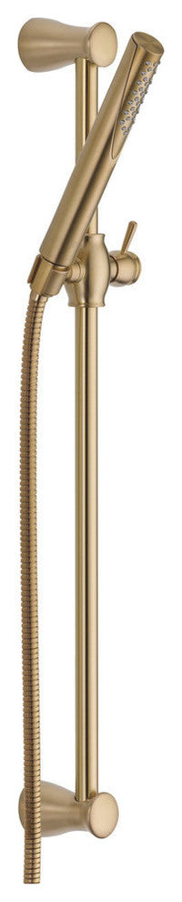 Delta Grail Single-Setting Slide Bar Hand Shower, Champagne Bronze, 57085-CZ