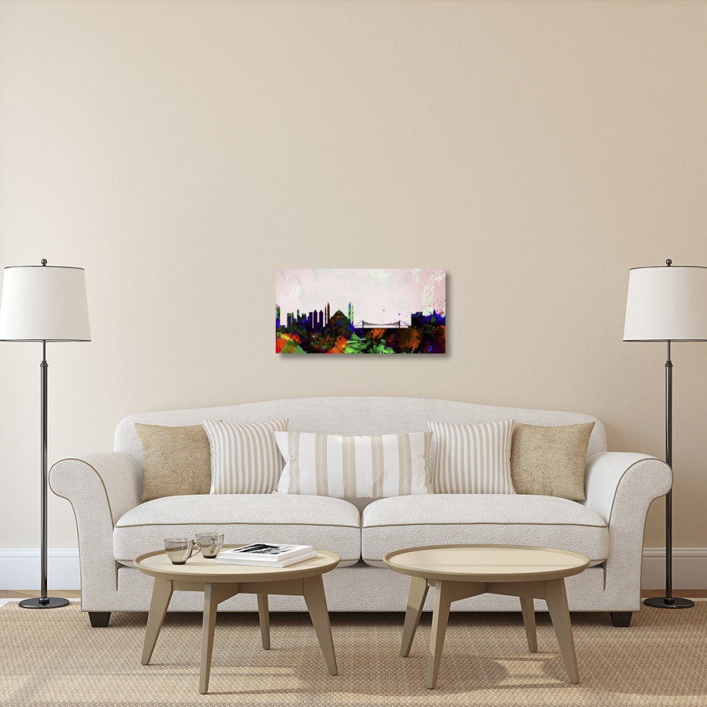 "Istanbul City Skyline" Fine Art Print