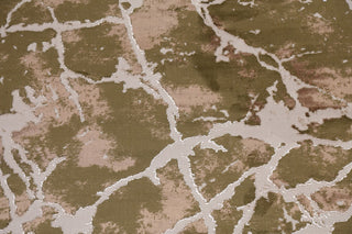 Green Abstract Turkish Transitional Oriental Rug Contemporary Carpet 8x10