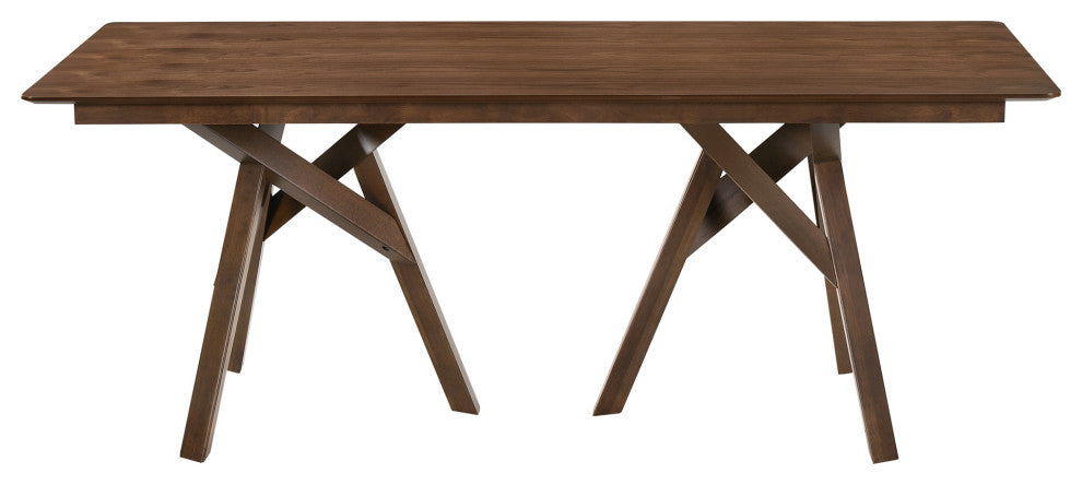 Cortina Jackie 5-Piece Walnut Dining Set