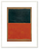 Green and Tangerine on Red, 1956