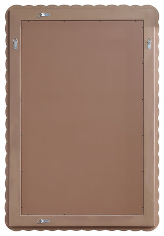 Revolve Oak Veneer Mirror, Brown, Rectangular