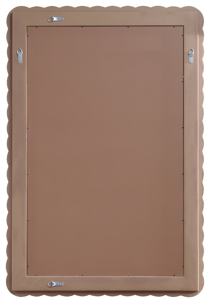 Revolve Oak Veneer Mirror, Brown, Rectangular