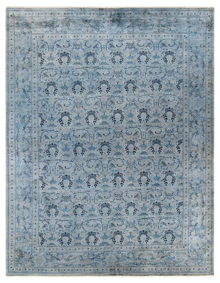 Fine Vibrance, One-of-a-Kind Hand-Knotted Area Rug Gray, 8'1"x10'2"