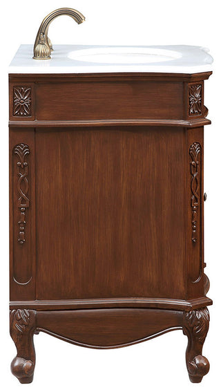 Beth 24" Single Bathroom Vanity Set, Coffee