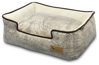Lounge Bed Savannah, Grey, Medium