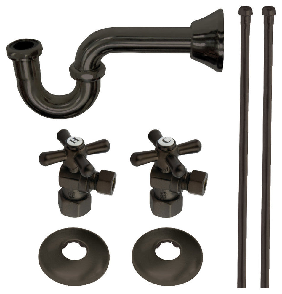 Kingston Brass Plumbing Supply Kit Combo, Oil Rubbed Bronze