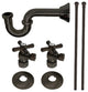 Kingston Brass Plumbing Supply Kit Combo, Oil Rubbed Bronze