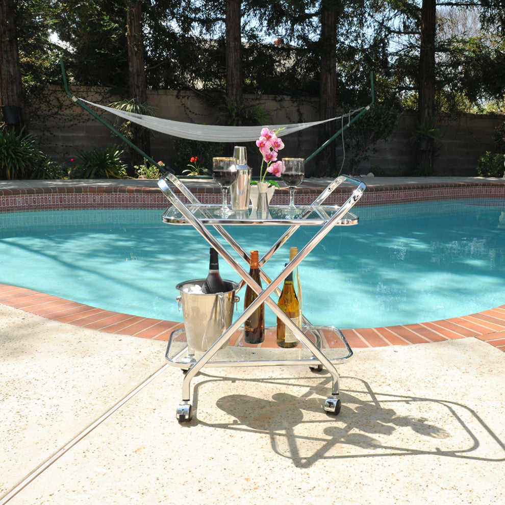 Anne Home, X-Shape Bar Cart