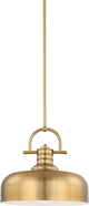 Restoration Brass Interior Pendant, Prairie Rock