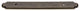 Jeffrey Alexander B812-96ABM-D Cabinet Pull Backplate, Distressed Antique Brass