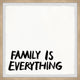 "Family Is Everything V" Framed Painting Print, 18x18