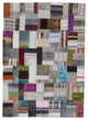 Rug N Carpet - Handmade Turkish 5' 7'' x 7' 10'' Vintage Patchwork Kilim Rug