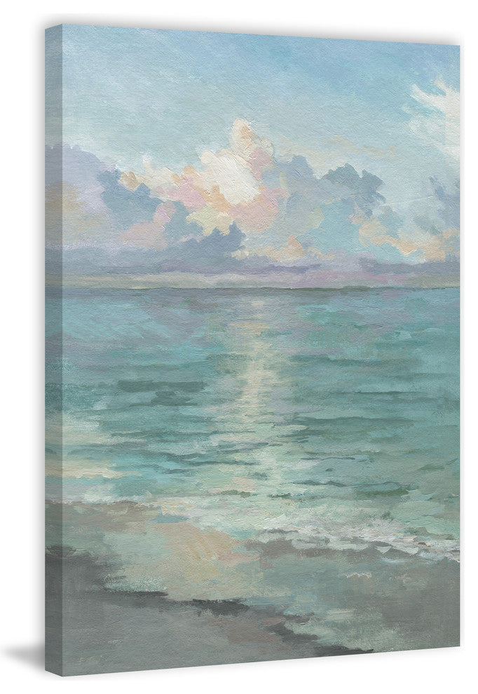 "Tranquil Waters" Painting Print on Wrapped Canvas, 24"x36"