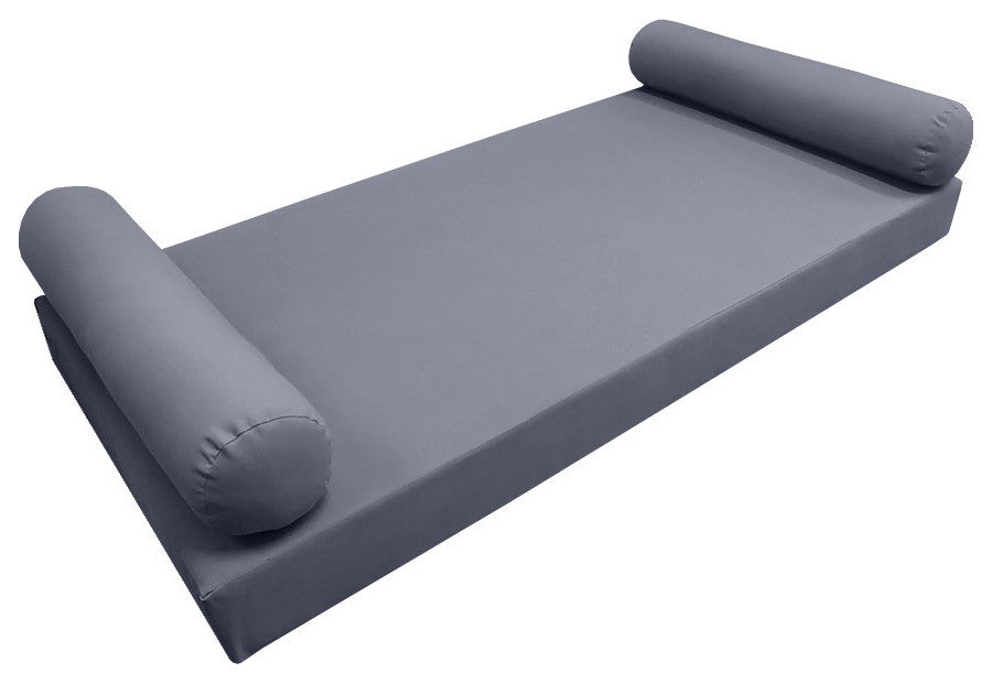 Style5 Full Knife Edge Outdoor Mattress Bolster Slip Cover COMPLETE SET AD001