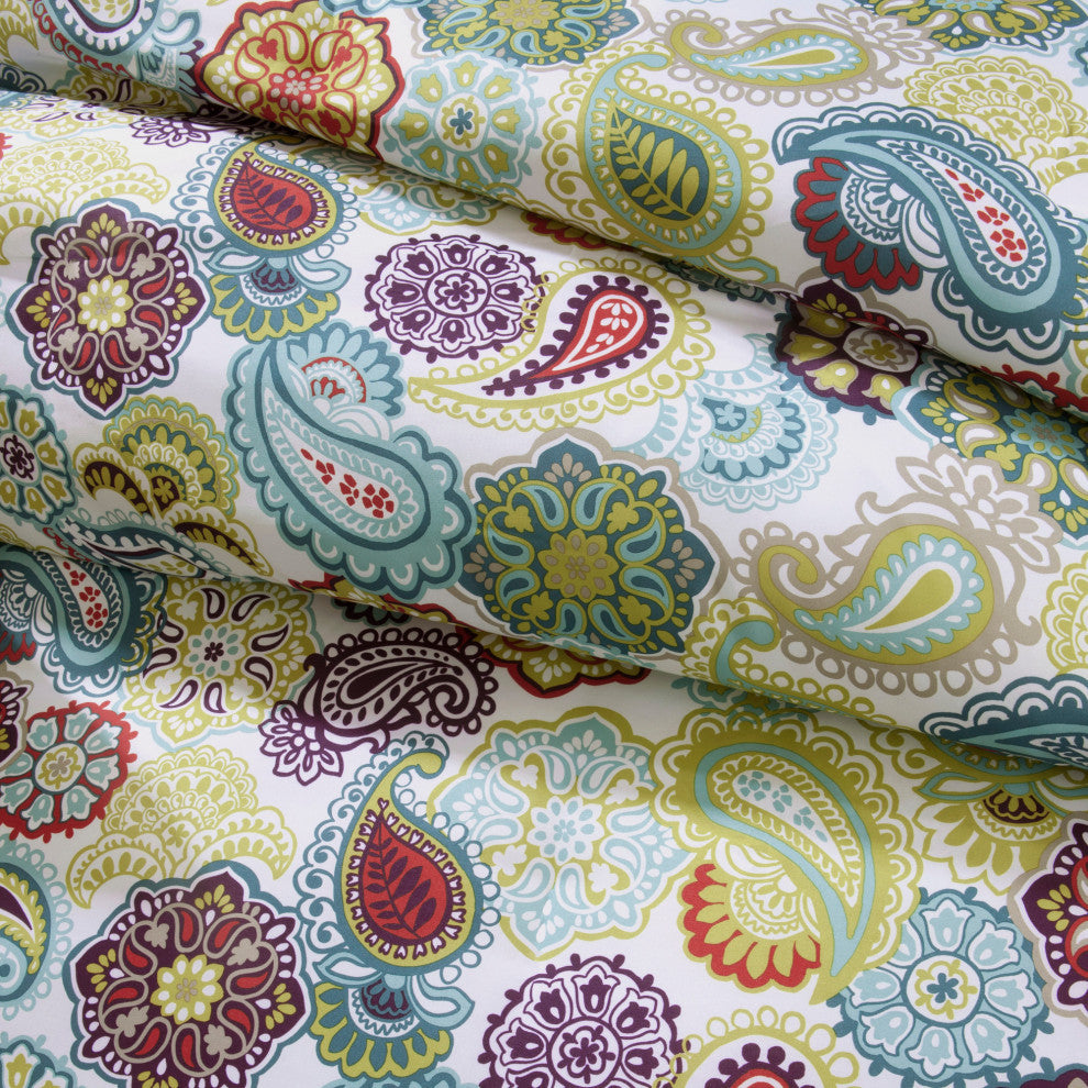 Mi Zone Microfiber Printed Comforter Mini Set, King