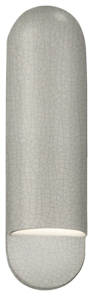 Ambiance Large ADA Capsule Outdoor Wall, White Crackle