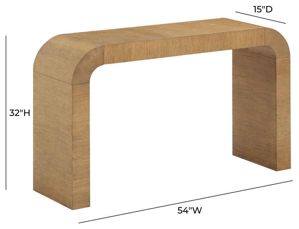 Hump Natural Console Table