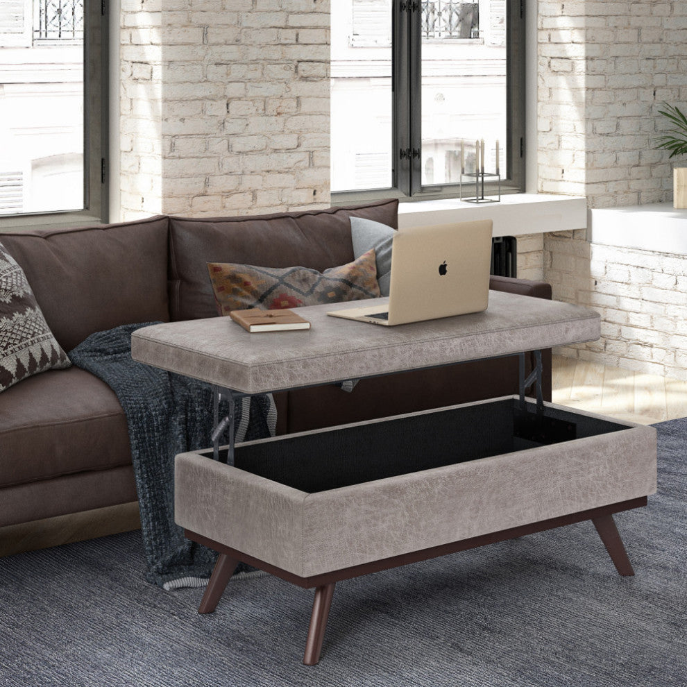Owen Lift Top Large Coffee Table Storage Ottoman