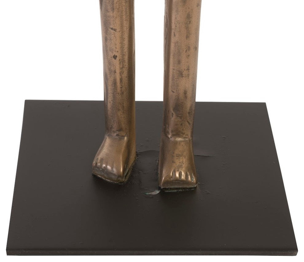 Bulol Sculpture, Polished Bronze, Large