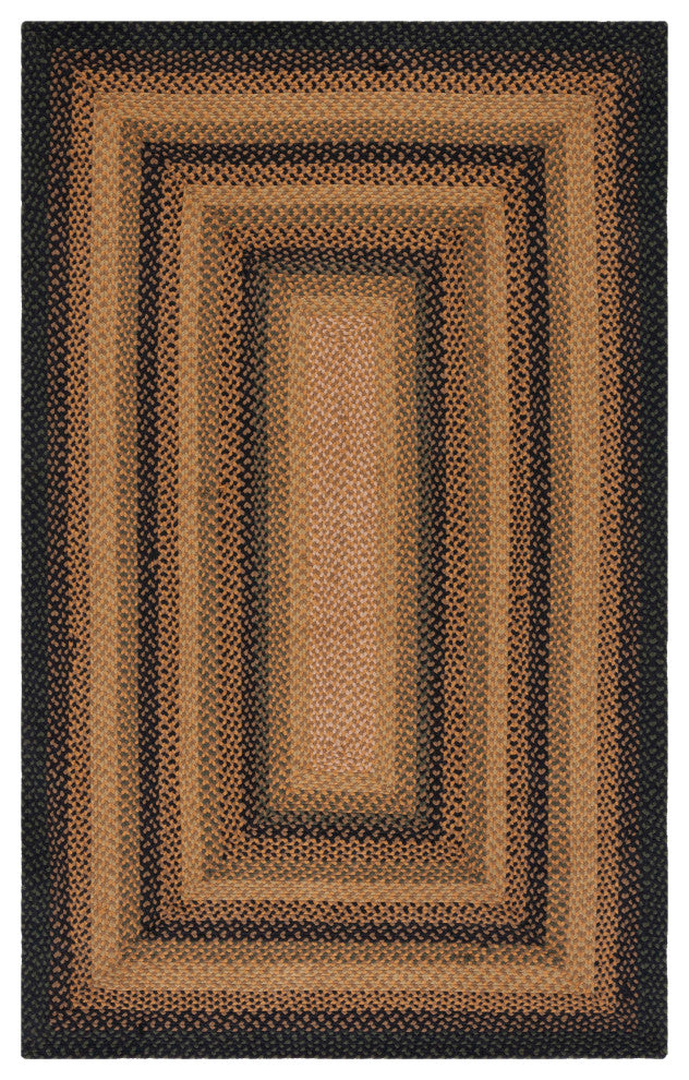 Safavieh Cape Cod Collection BRD651D Rug, Gold/Sage, 3' X 5'