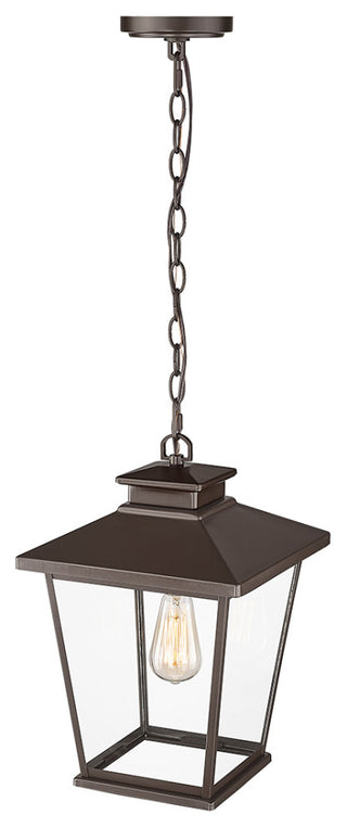 1 Light 11.1" Powder Coat Bronze Outdoor