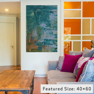 "Sea Forest Three" by Emily Magone, 26x18x1.5