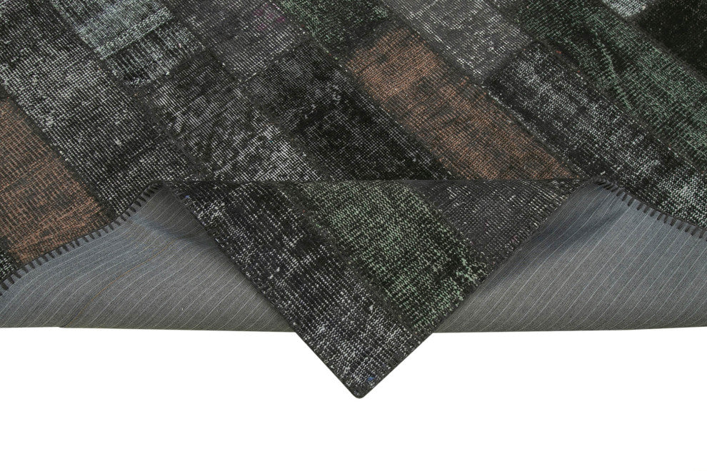Rug N Carpet - Handwoven Anatolian 5' 7" x 8' 0" Vintage Patchwork Area Rug