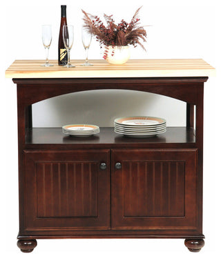 Eagle Furniture American Premiere Kitchen Island, Chocolate Mousse