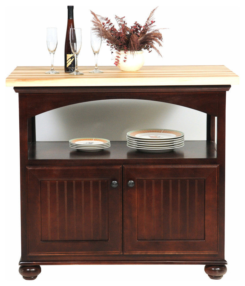 Eagle Furniture American Premiere Kitchen Island, Chocolate Mousse