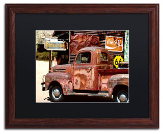 Philippe Hugonnard 'US Truck' Matted Framed Art, 16x20
