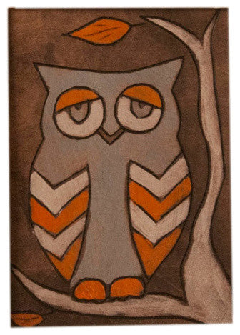 James Owl Wall Art, Unframed