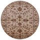 Ahgly Company Indoor Round Mid-Century Modern Area Rugs, 4' Round