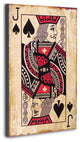 "Jack of Spades" Wall Sign, 23"x15"