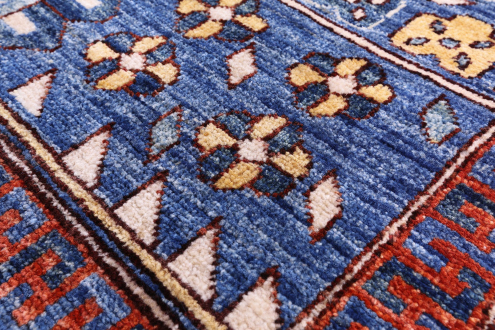 Persian Fine Serapi Hand Knotted Wool Rug 9' 1" X 11' 8" - Q12877