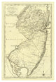 "State of New Jersey, 1795" Digital Paper Print by Mathew Carey, 32"x46"