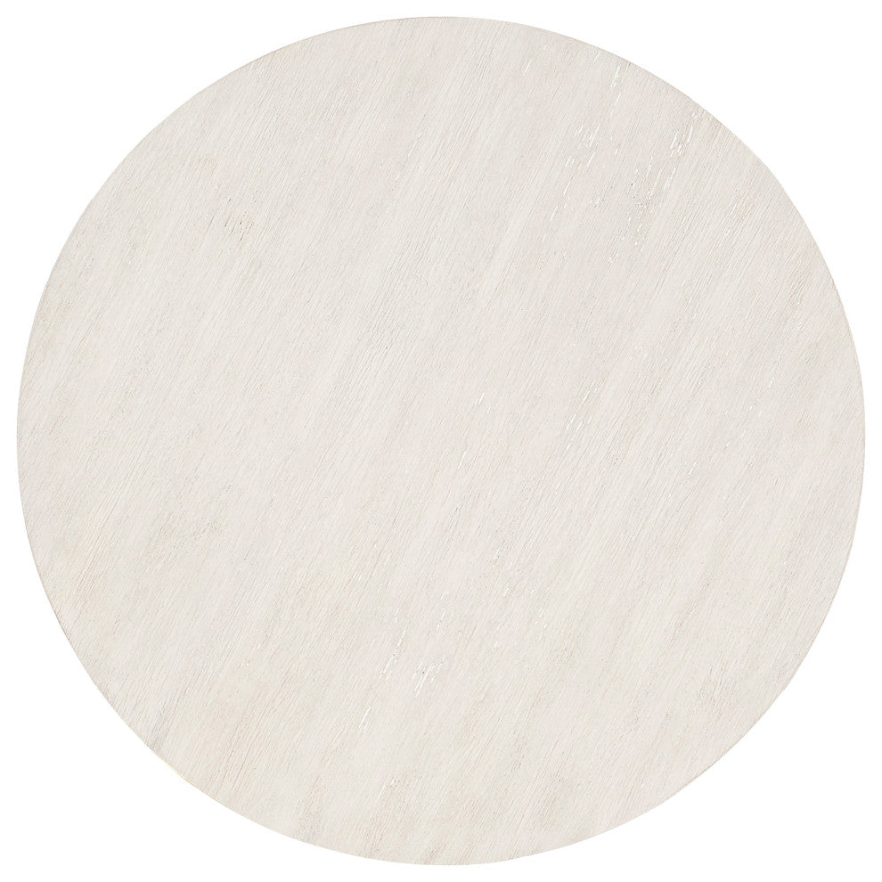 Bernhardt Foundations Round Side Table With Four Legs