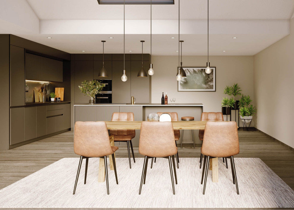 Landmark Dining Table, Brown