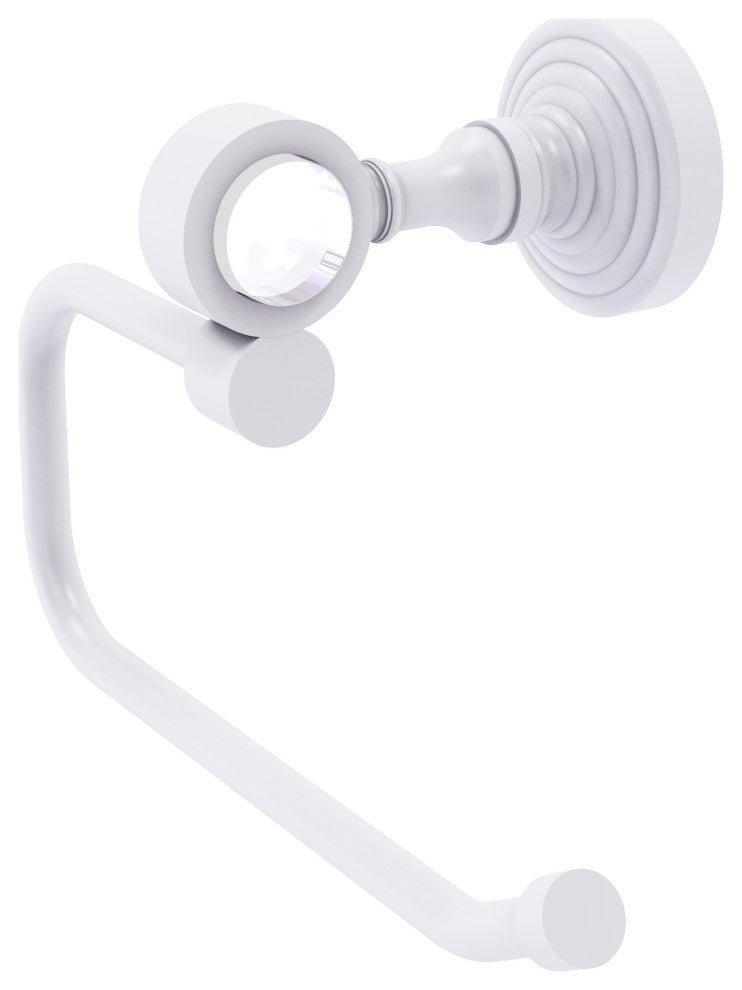 Pacific Grove European Style Toilet Tissue Holder, Matte White