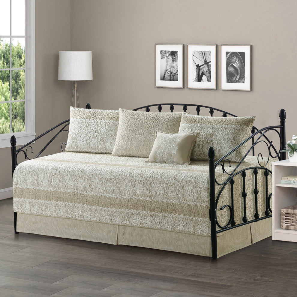Emma Daybed Cover Set, Taupe, 75"x39"