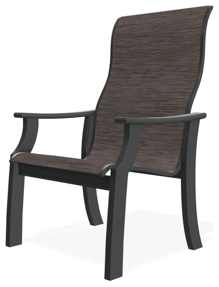 St. Catherine Sling Outdoor Armchair, James/Graphite