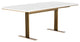 Ambrosia Dining Table, Marble, 79"