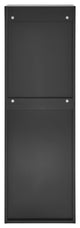 Annecy 15"Wx46"Hx12"D Linen Cabinet, Phantom Black