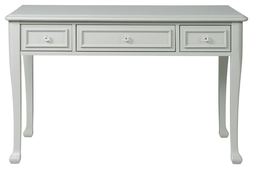 Jesse Desk With Hutch, Gray