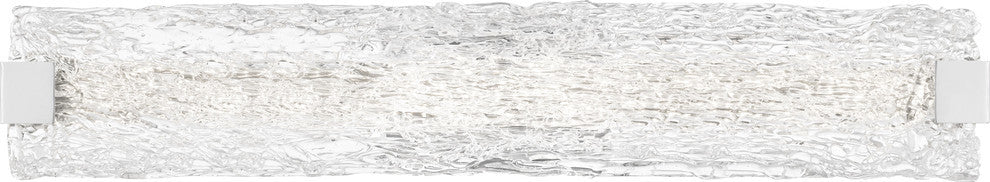 Winter LED Bath Vanity, Polished Chrome